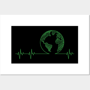 Earth Heartbeat Posters and Art